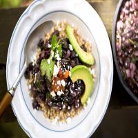 Sorghum Bowl With Black Beans, Amaranth and Avocado image