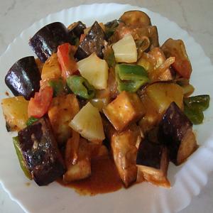 Aubergine and Pineapple Curry_image