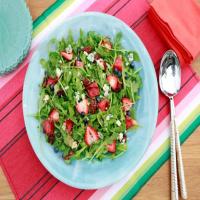 Grilled Watermelon Salad with Sweet and Spicy Vinaigrette image