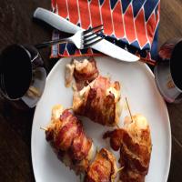 Bacon Wrapped Smoked Gouda Stuffed Chicken Breasts image