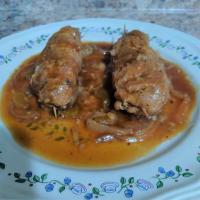 STUFFED BEEF ROULADEN My Way For Two In Crock Pot image