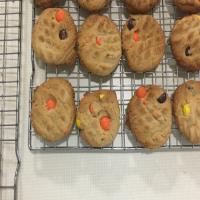 Peanut Butter Reese's Pieces Cookies image
