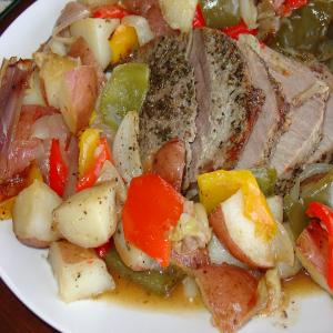 All-In-One-Pan Roast and Vegetables image
