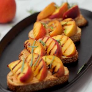 Peach And Honey Tartine Recipe by Tasty_image
