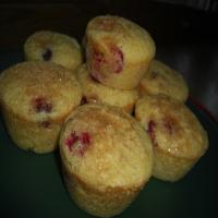 Cranberry-Cornmeal Muffins image