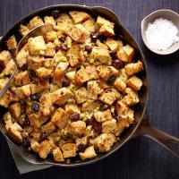 Skillet Stuffing with Apples, Shallots, and Cranberries image