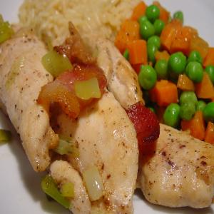 Quick Chicken and Bacon Sauté_image