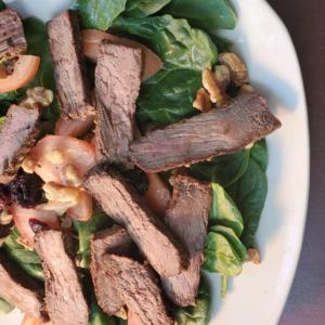 Steak and Spinach Salad_image