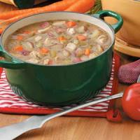 Chicken Vegetable Soup with Potatoes_image