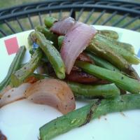 Sauteed Green Beans and Red Onion image