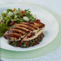 Grilled Chicken with Mint, Orange, and Chile Chutney_image