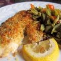 Parmesan Breadcrumb-Topped Baked Halibut Recipe - (4.3/5)_image