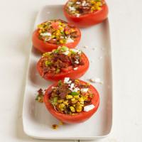Tomatoes Stuffed with Grilled Corn Salad_image