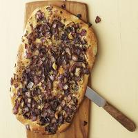 Grilled Onion and Sage Flatbread Recipe - (4.6/5) image