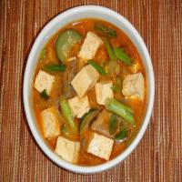 Korean Tofu and Vegetable Soup image