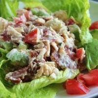 Chicken Salad with Bacon, Lettuce, and Tomato image