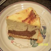 Low Carb Marble Cheesecake image