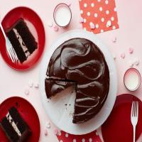 Chocolate Cherry Candy Cake image