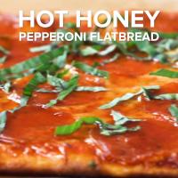 Hot Honey Pepperoni Flatbread Recipe by Tasty_image