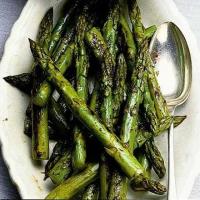 Griddled asparagus image