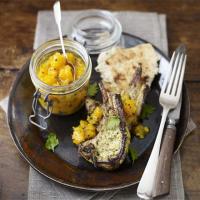 Indian lamb with spiced pumpkin pickle image