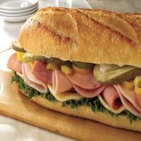 Zesty Turkey and Ham Sandwich image