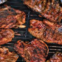 Barbecued Pork-Shoulder Chops image