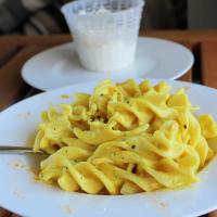 Pasta with Ricotta and Turmeric image