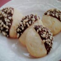 Chocolate Dipped Cream Cheese Cookies_image