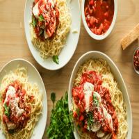 Paul Newman's Spicy Chicken over Angel Hair_image