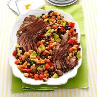 Grilled Steak Salad with Tomatoes & Avocado_image