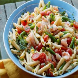 Shrimp Scampi Pasta Salad_image