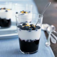 Yogurt Parfaits with Blueberries and Lemon image
