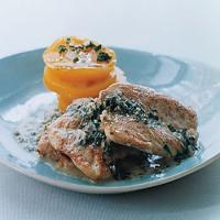 Pan-Seared Chicken with Tarragon Butter Sauce_image