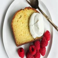 French Yogurt Cake With Marmalade Glaze image