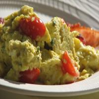 Scrambled Eggs With Fines Herbes and Tomatoes image