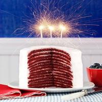 Red Velvet Crepe Cakes image