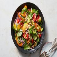 Tomato Salad With Cucumber and Ginger_image