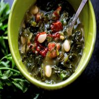 Ham and Bean Soup With Collard Greens image