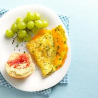 Cheesy Chive Omelet image