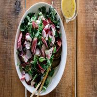 Watercress, Radicchio, and Radish Salad image