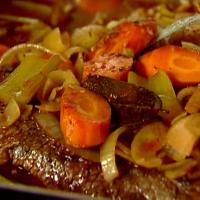 Brisket with Carrots and Onions image