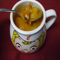 Potato Cabbage Soup With Ham image