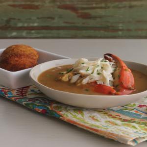 Crab Bisque With Crab Boulettes_image