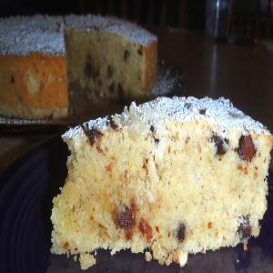 Almond Torta With Chocolate Chips_image