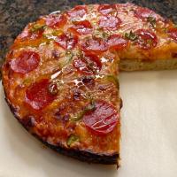 Peanut Butter and Pepperoni Pizza image