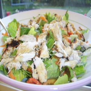 Grilled Sesame Chicken and Salad image