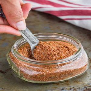 Cajun Seasoning Recipe (Big & Small Batch Measurements!) - Wine & Glue_image
