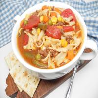 Hamburger Stew with Noodles image