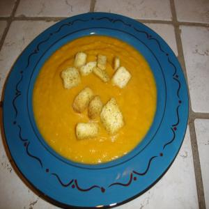 Cream of Sweet Potato Soup (Crema Di Papata Dolci E Gabretti)_image